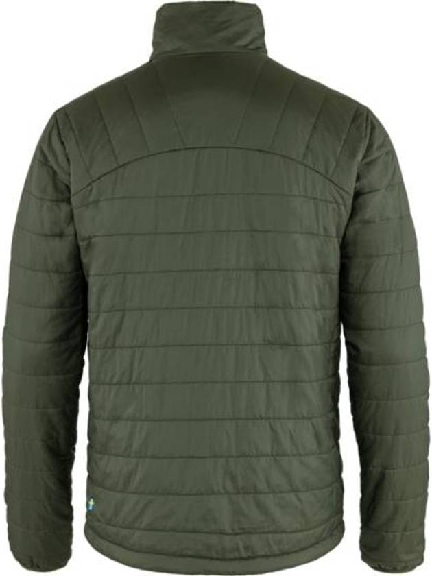 Men's Expedition X-Latt Padded Zip-Up Jacket Deep Forest - FJALL RAVEN - BALAAN 3