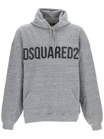 logo hood gray - DSQUARED2 - BALAAN 1