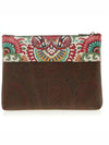 Paisley Clutch Bag Brown - ETRO - BALAAN 4