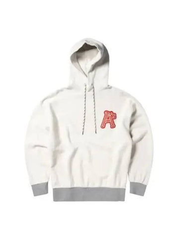 Aries Reverse Column A Hoodie Gray Marl - ARIES - BALAAN 1