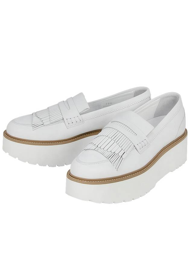 platform loafers white - HOGAN - BALAAN.