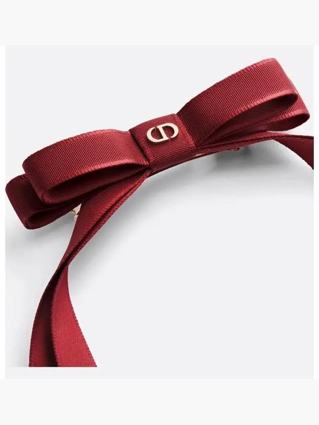 Twist Bow Red - DIOR - BALAAN 4