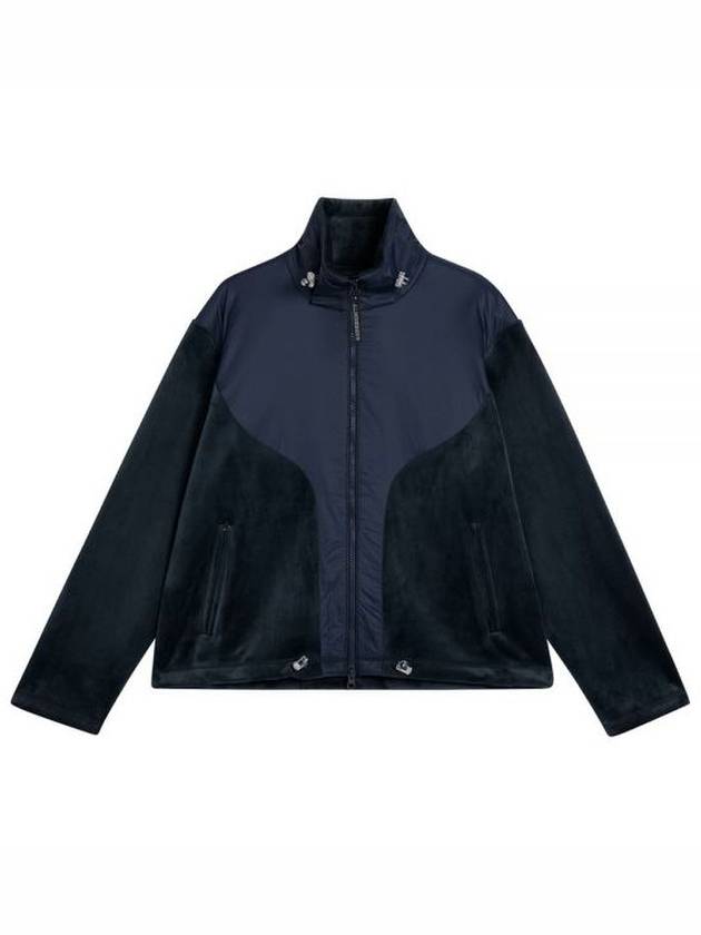 Showcase High Neck Zip-Up Jacket Navy - J.LINDEBERG - BALAAN 2