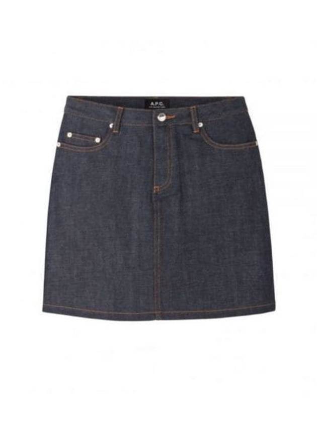 Women's Jupe Standard Denim H-Line Skirt - A.P.C. - BALAAN 2