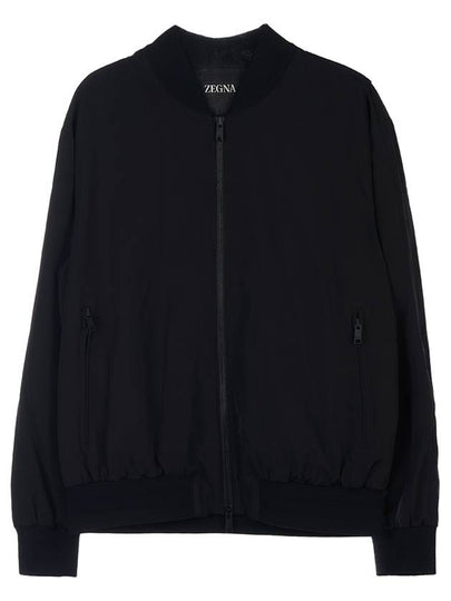 Men's Youth The Exotic Bomber Jacket Black - ERMENEGILDO ZEGNA - BALAAN 2