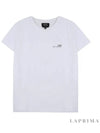 Item Logo Crew Neck Short Sleeve T-Shirt White - A.P.C. - BALAAN 9