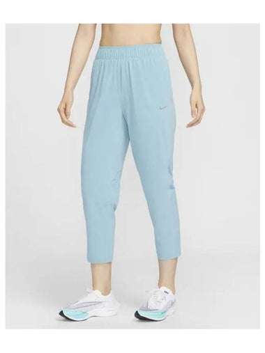 Dry fit fast mid rise 78 running pants W denim turquoise FB7030 464 - NIKE - BALAAN 1