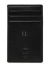 Fleming Leather Card Wallet Black - TORY BURCH - BALAAN 2