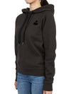 Malibu Logo Print Hooded Top Washed Black - ISABEL MARANT - BALAAN 3