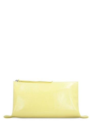 Clutch Pouch J08WF0003P5635 744 YELLOW - JIL SANDER - BALAAN 1