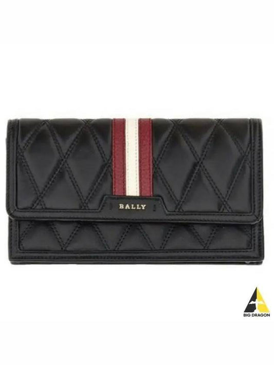 Quilted Leather Dafford Cross Bag Black - BALLY - BALAAN 2