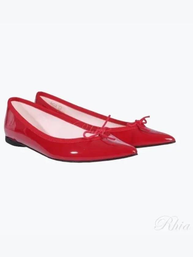 Women's Bridget Flat Shoes Flamy Red - REPETTO - BALAAN 2