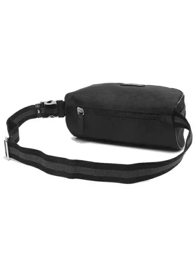 GG Fabric Waist Bag Black - GUCCI - BALAAN 7