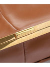 Triomphe Lambskin Pouch Bag Tan - CELINE - BALAAN 5