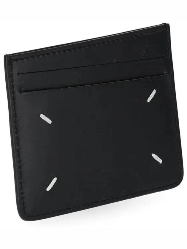 Stitch Diagonal Card Wallet Black - MAISON MARGIELA - BALAAN 3