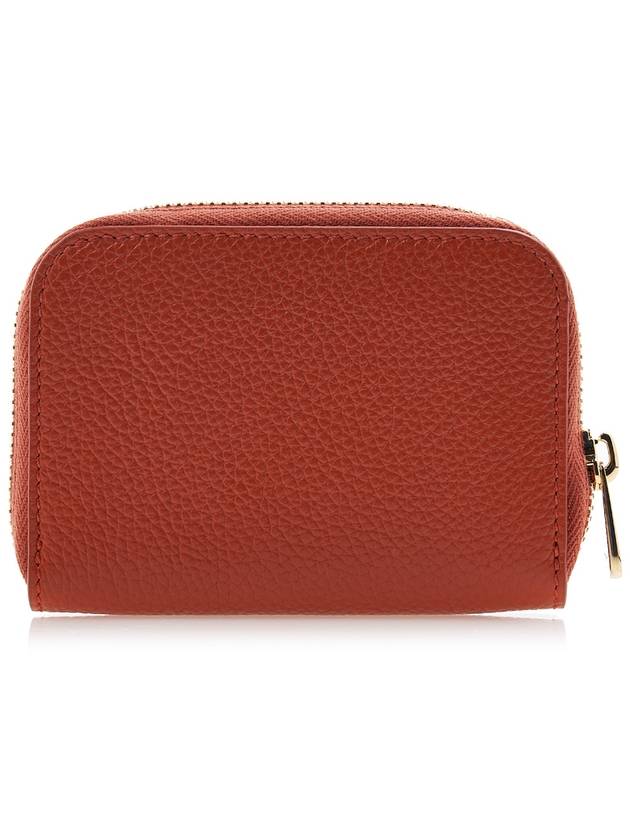 Ferragamo Women's Gancini Card Wallet 22 0406 TERRACOTTA 0770059 - SALVATORE FERRAGAMO - BALAAN 3