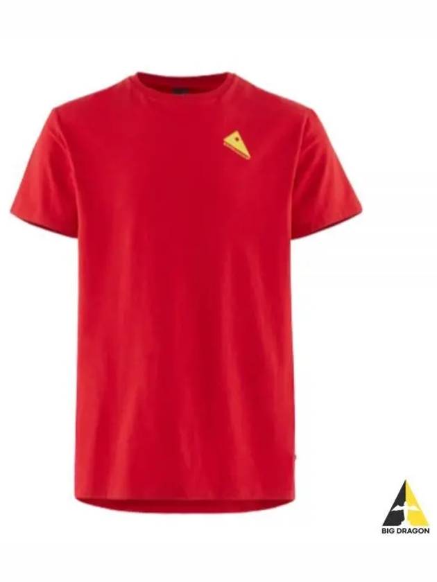 Luna Commitment SS Tee Man True Red 20639M01 246 - KLATTERMUSEN - BALAAN 2