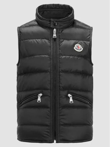 12A14A Kids Gui Down Lightweight Padding Vest Black 1A00052 597YF 999 - MONCLER - BALAAN 1