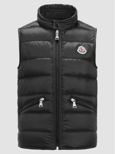 12A14A Kids Gui Down Lightweight Padding Vest Black 1A00052 597YF 999 - MONCLER - BALAAN 1