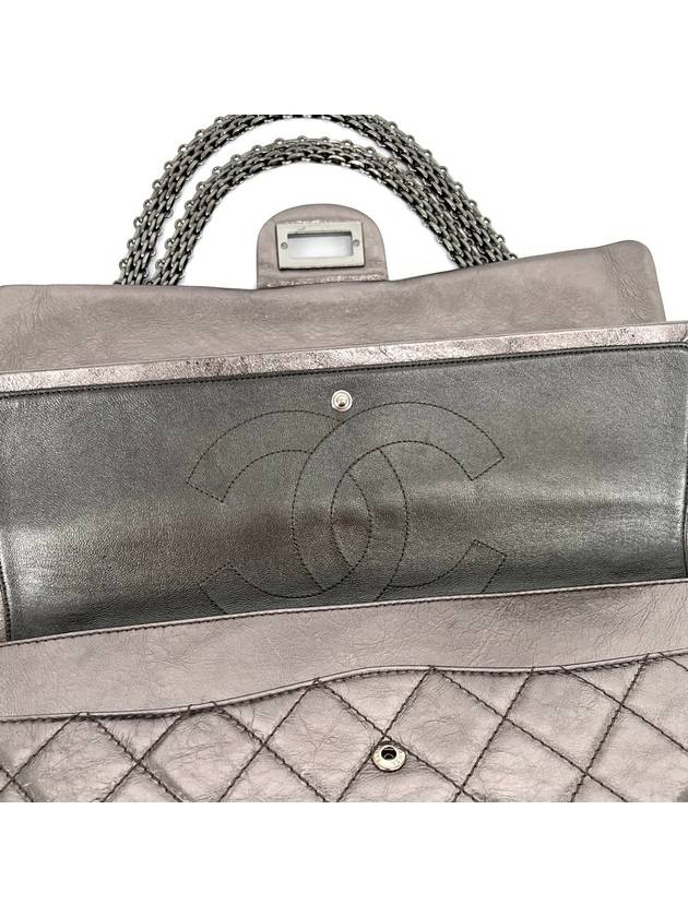 Metallic Vintage Jumbo 2 55 Shoulder Bag and Crossbody - CHANEL - BALAAN 6