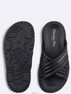 D-Cross Slippers Black - DIOR - BALAAN 5