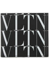 VLTN Logo Times Bicycle Wallet Black - VALENTINO - BALAAN.