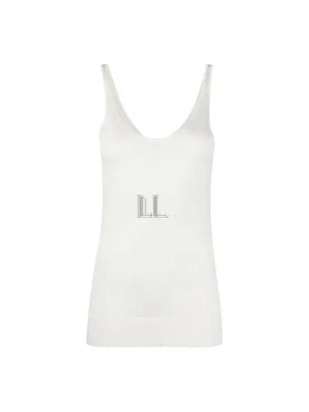 Scallop Wool Sleeveless White - CHLOE - BALAAN 2