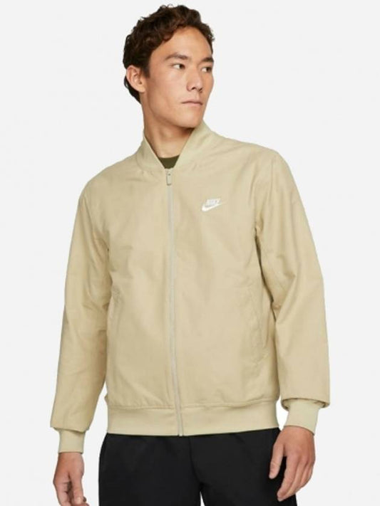 01DM6822250Club Unlined Players JacketBeige - NIKE - BALAAN 1