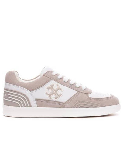 Women's Clover Court Low Top Sneakers Beige - TORY BURCH - BALAAN 2