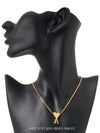 De Coeur Pendant Necklace Gold - AMI - BALAAN 6