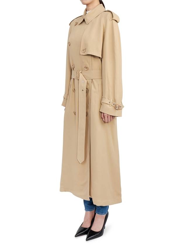 Women s Long Trench Coat PEDLEY 8055575 A7405 076 - BURBERRY - BALAAN 3