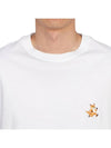 Speedy Fox Patch Comfort Short Sleeve T-Shirt White - MAISON KITSUNE - BALAAN 6