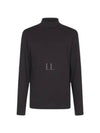 Cotton Long Sleeve Turtleneck Black - LEMAIRE - BALAAN 2