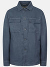 Men's Linen ShirtType Jacket MMCON5T61 768 - AT.P.CO - BALAAN 8