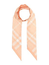 Check Skinny Silk Scarf Pink - BURBERRY - BALAAN 2