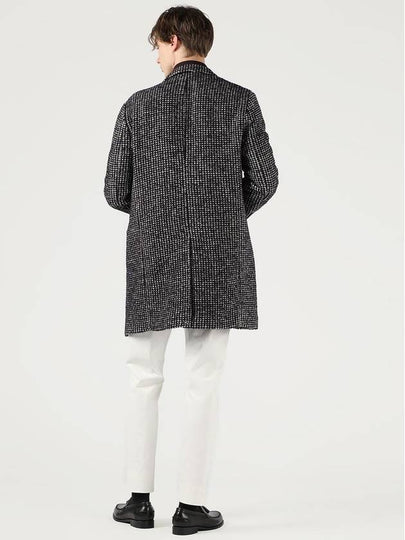 Made In Italy Single breasted checked wool blend coat F SCOAT54 - PANICALE - BALAAN 2