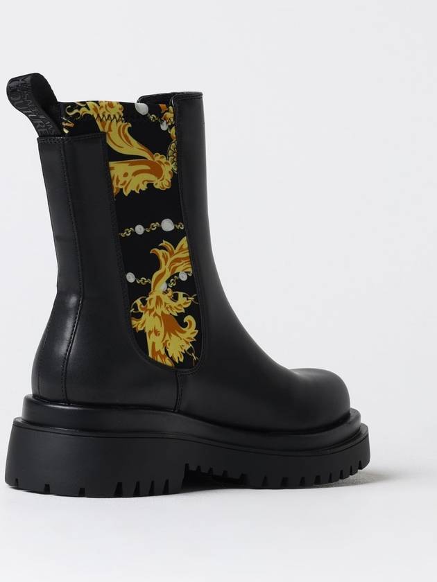 Flat ankle boots woman Versace Jeans Couture - VERSACE - BALAAN 3