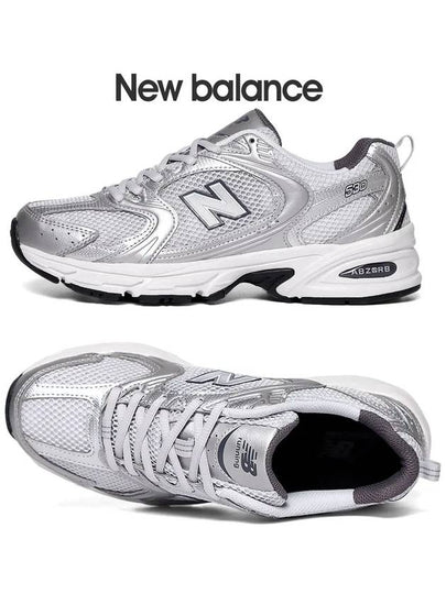 530 Low Top Sneakers Silver Metallic - NEW BALANCE - BALAAN 2