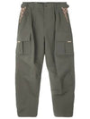 Canvas Track Pants Green - GUCCI - BALAAN 2