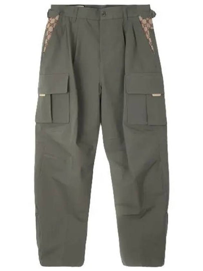 Canvas Track Pants Green - GUCCI - BALAAN 2