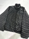 L Men s BB Logo Monogram Jacquard Windbreaker Jacket - BALENCIAGA - BALAAN 7