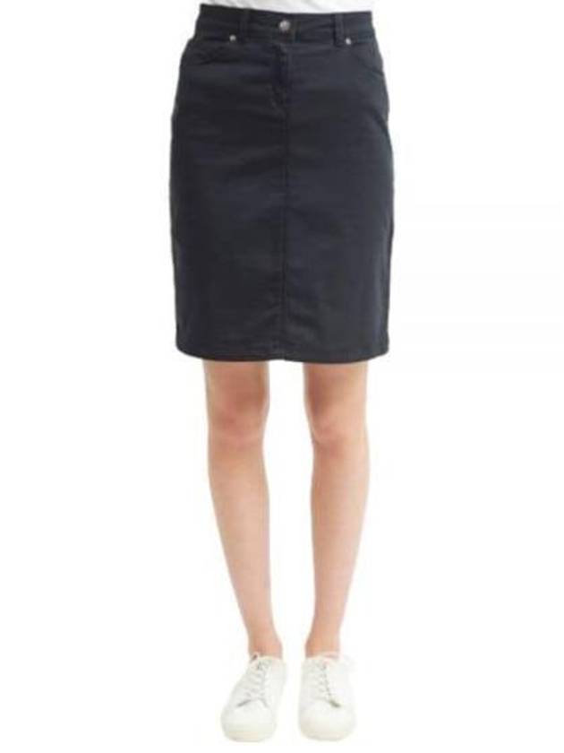 Midi Skirt 0433 CC Navy - SAINT JAMES - BALAAN 1