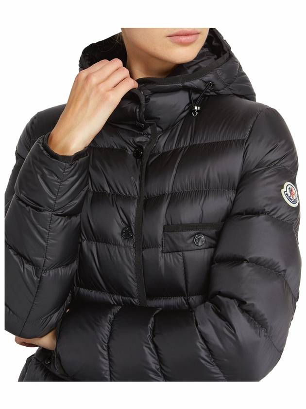 Hirma Hooded Padding Black - MONCLER - BALAAN 7