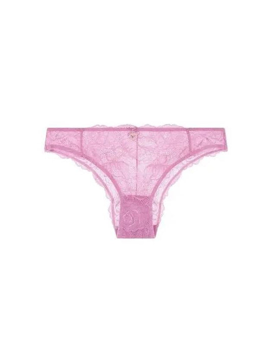 UNDERWEAR Women's Flower Lace Briefs Royal Purple 270139 - EMPORIO ARMANI - BALAAN 1