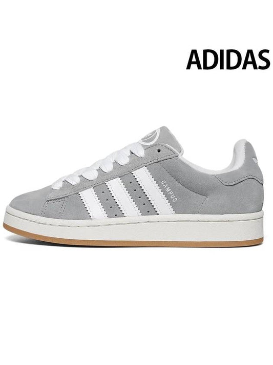 Campus 00s Suede Low Top Sneakers Grey - ADIDAS - BALAAN 2