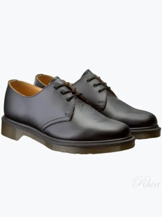 Men's 1461 PW Smooth Leather Derby Black - DR. MARTENS - BALAAN 2