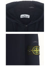 Wappen Patch Pocket Zip Up Hoodie Navy - STONE ISLAND - BALAAN 7