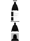 Garment Dyed Hoodie Black - STONE ISLAND - BALAAN 3