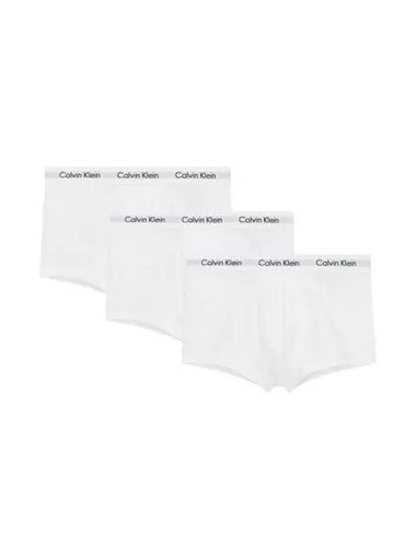 UNDERWEAR Men s Cotton Stretch Low Rise Trunks 3PK NB2614100 - CALVIN KLEIN - BALAAN 1