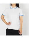 Women's Gradient Golf Short Sleeve PK Shirt Snow - G/FORE - BALAAN 2